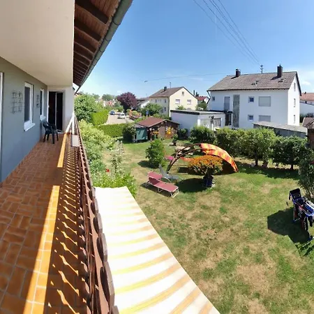 Ferienwohnung Wiesental 89331 Burgau, Wiesentalstrasse 1 Buitenkant foto